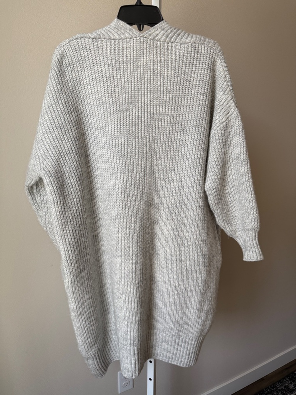 Topshop Ribbed Open Front Cardigan - Picture 4 of 5